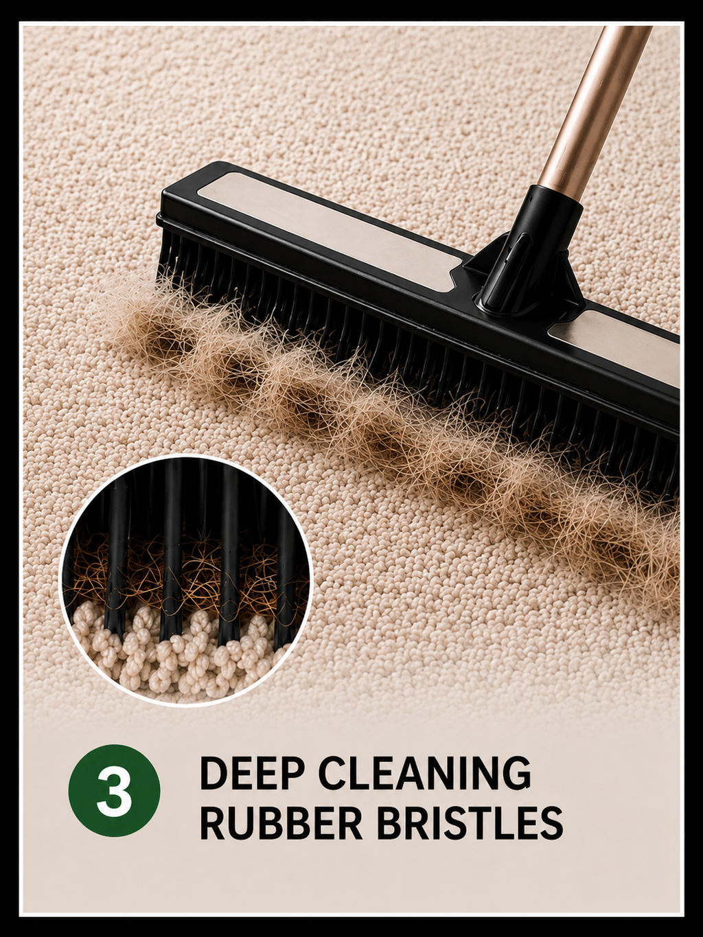Premium Pet Hair Removal Broom